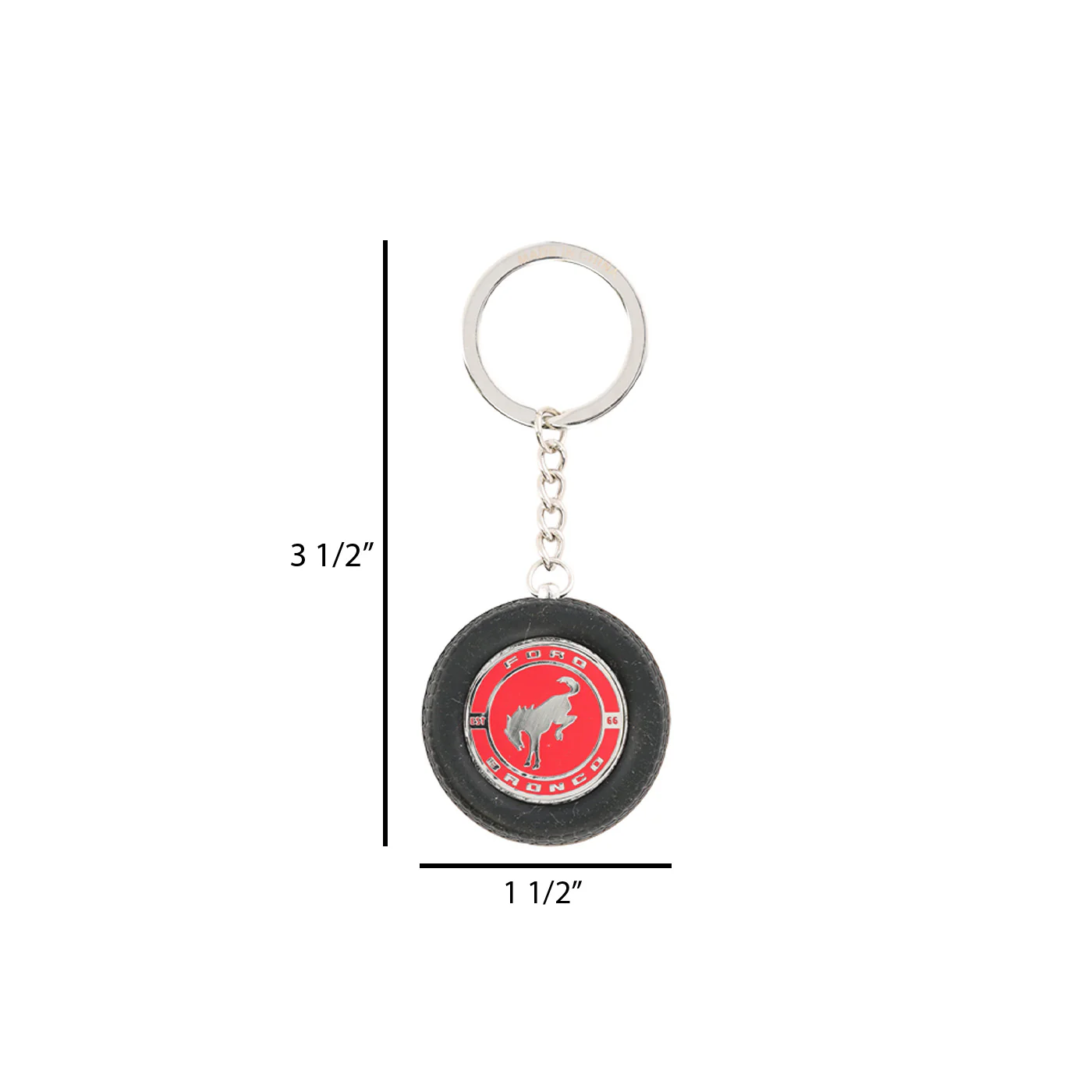 Ford Bronco 60th Anniversary Tire Keychain - Image 3