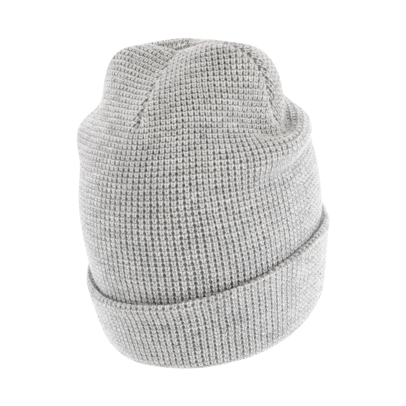 Ford Oval Light Gray Waffle Knit Beanie Hat - Image 3