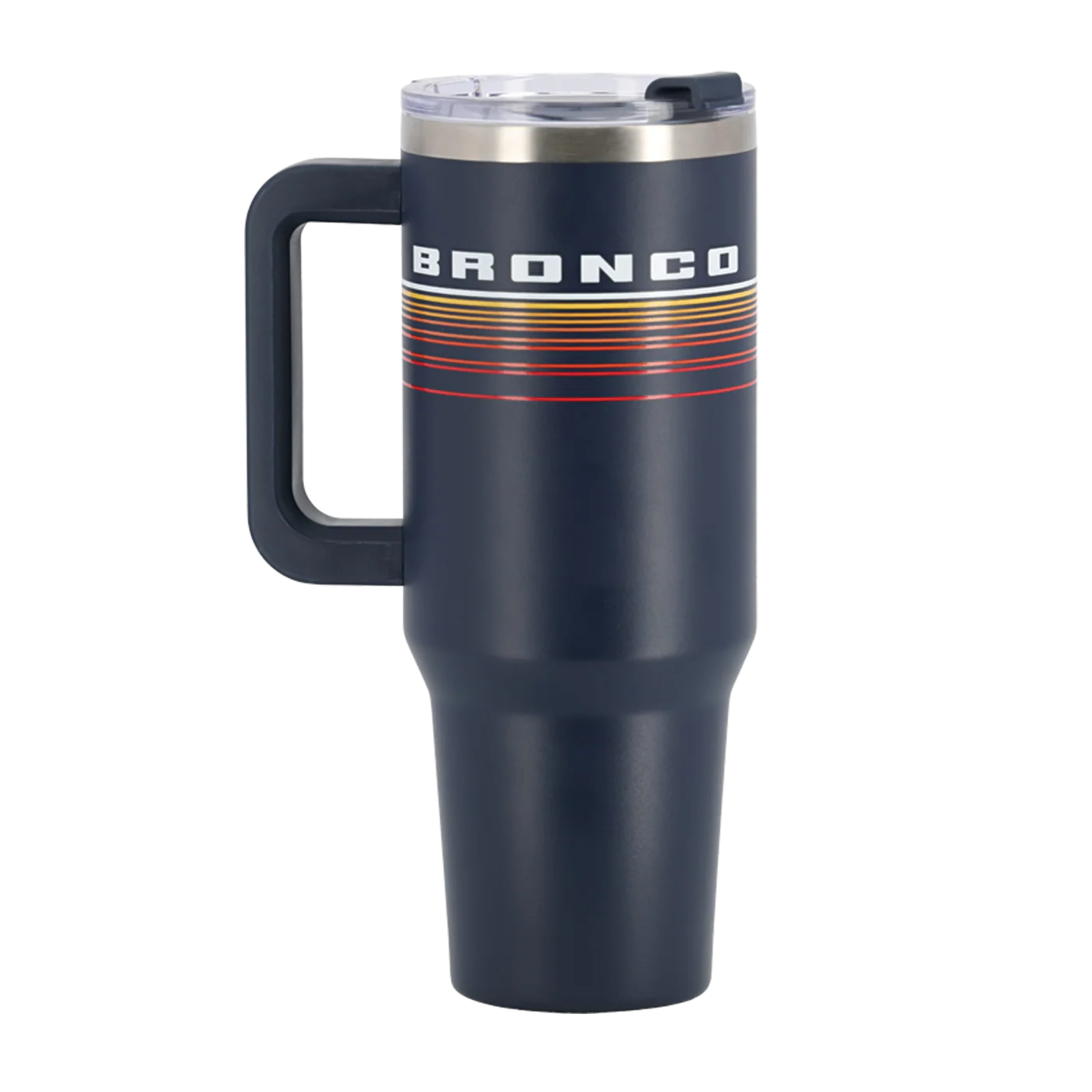 Ford Bronco Built Wild 40oz Stainless Steel Tumbler with Handle - Image 4