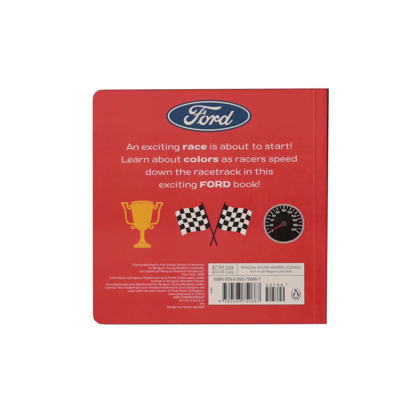 Ford Colors Hardcover Childrens Book - Image 3