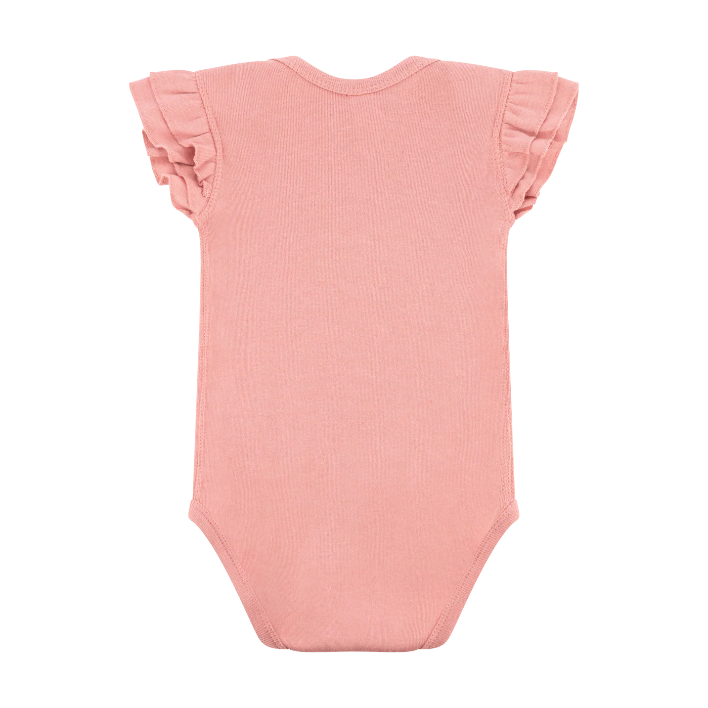 Ford Script Pink Flutter Sleeve Baby Onesie - Image 2
