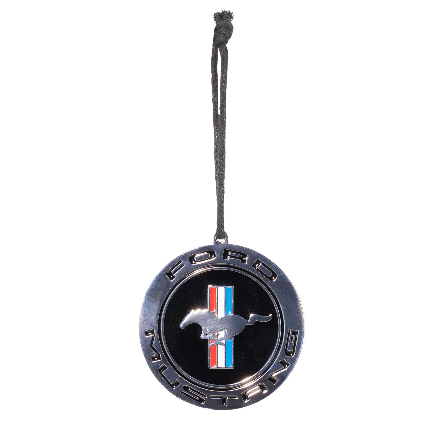 Ford Mustang Tribar Logo Holiday Ornament - Image 3
