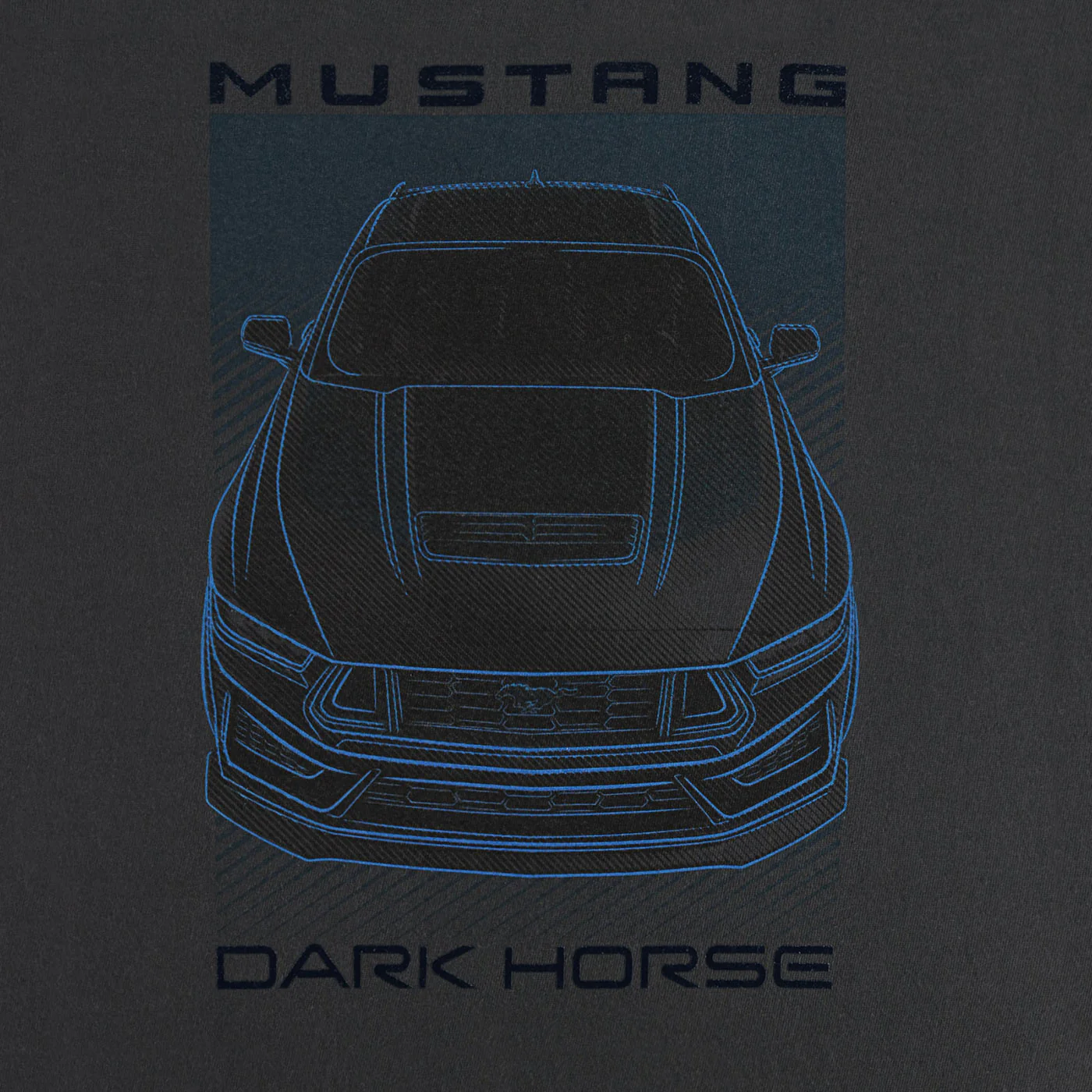 Ford Mustang Dark Horse Mens Graphic T-Shirt - Image 5