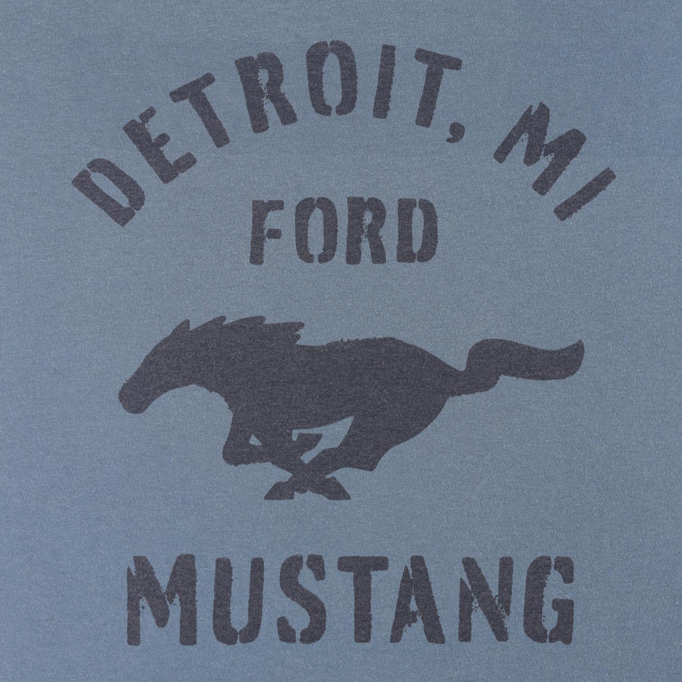 Ford Mustang Mens Detroit Michigan Short Sleeve T-Shirt - Image 3