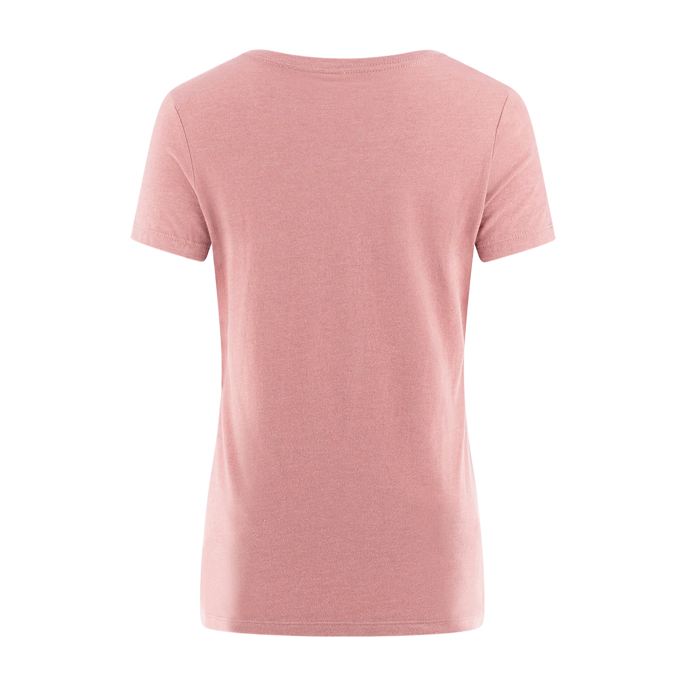 Ford Mustang Womens Pony Logo Pink V Neck T-Shirt - Image 3