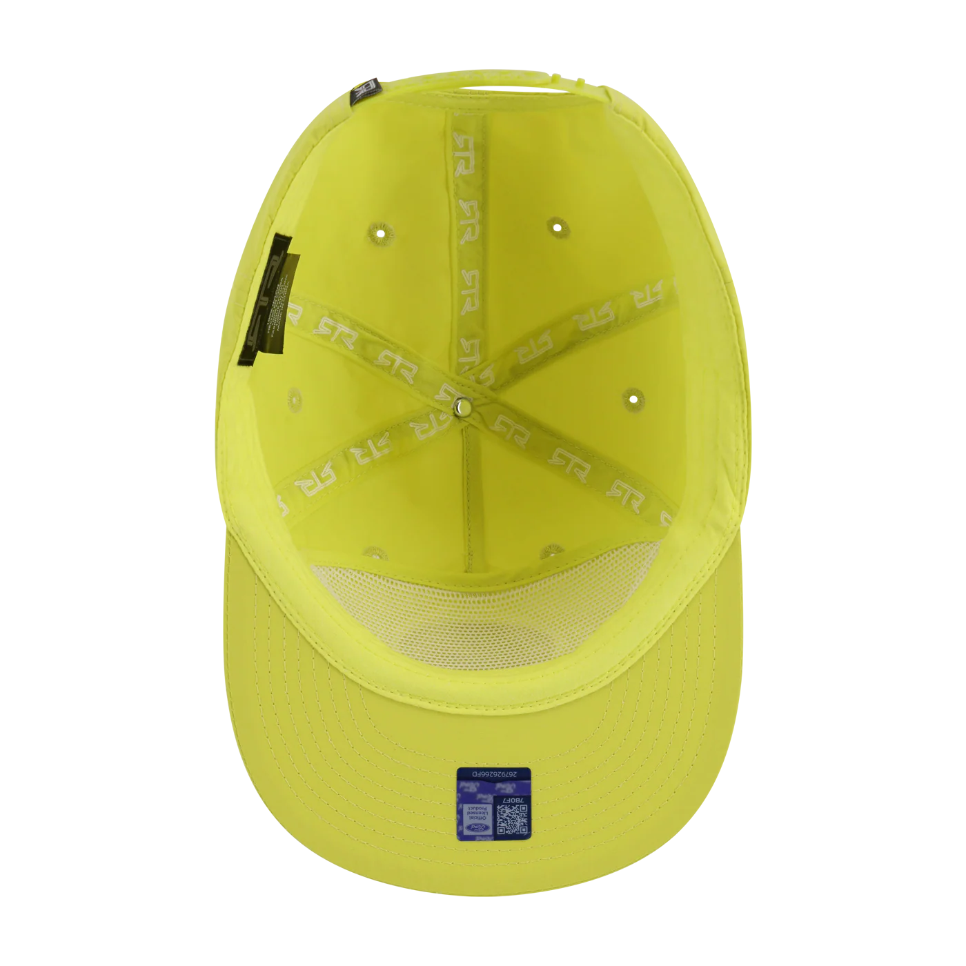 Ford Mustang x RTR Collection Hyper Lime Snapback Hat - Image 3