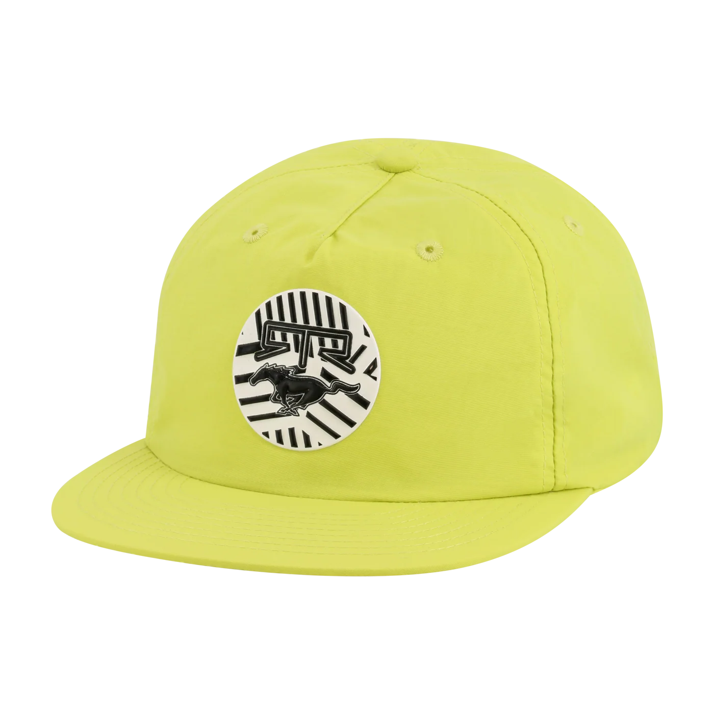 Ford Mustang x RTR Collection Hyper Lime Snapback Hat - Image 5