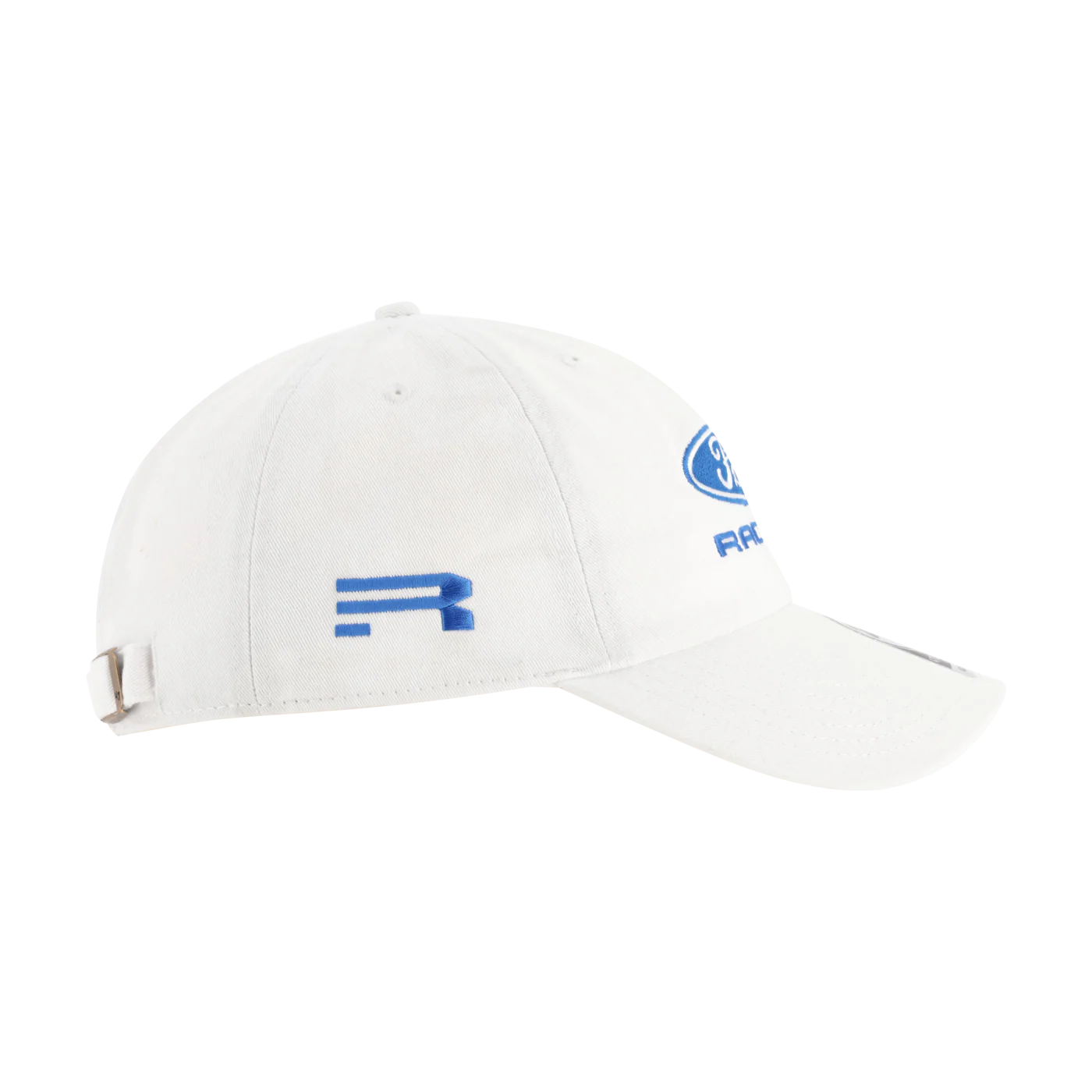 Ford Racing Logo White Slide Back Hat - Image 3