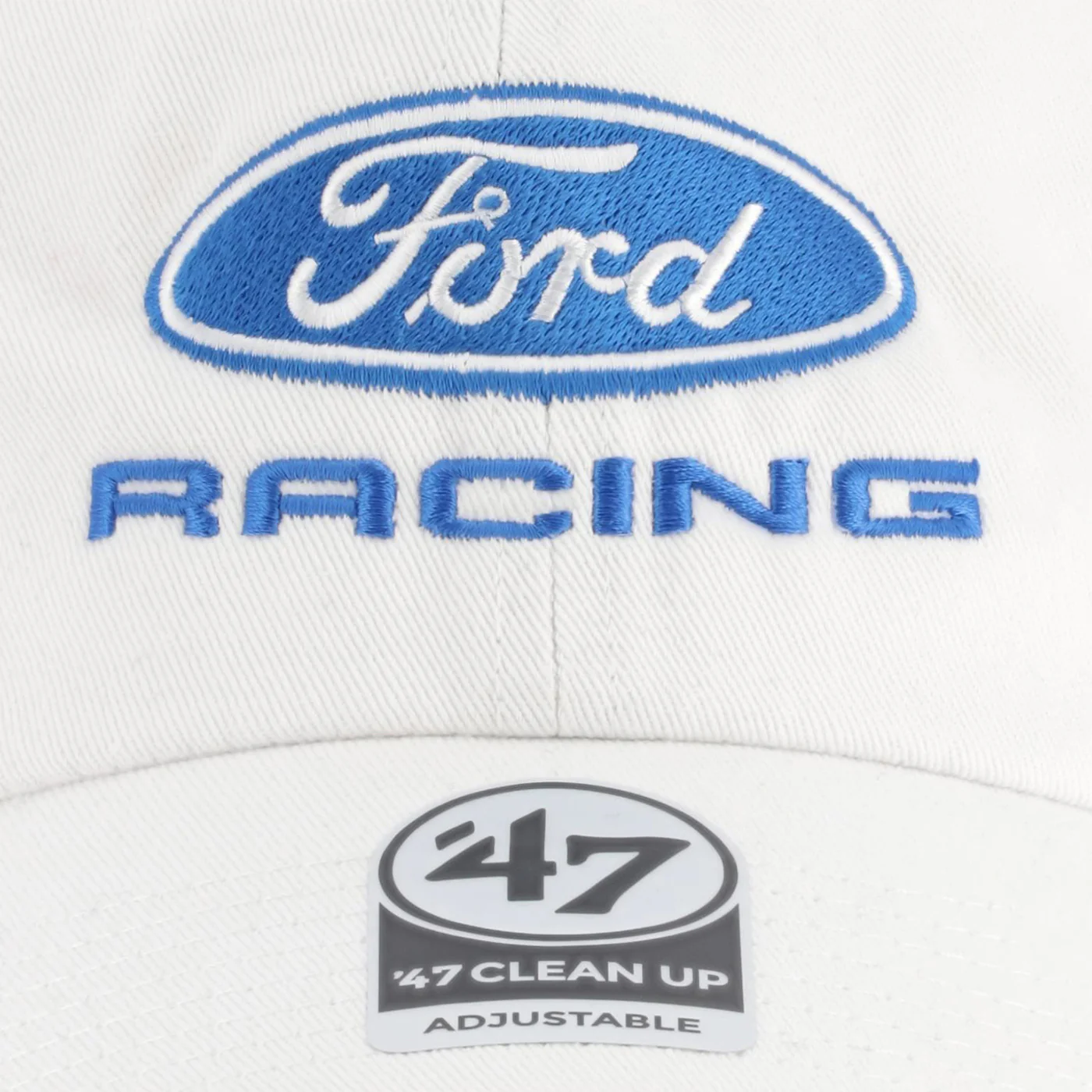 Ford Racing Logo White Slide Back Hat - Image 4