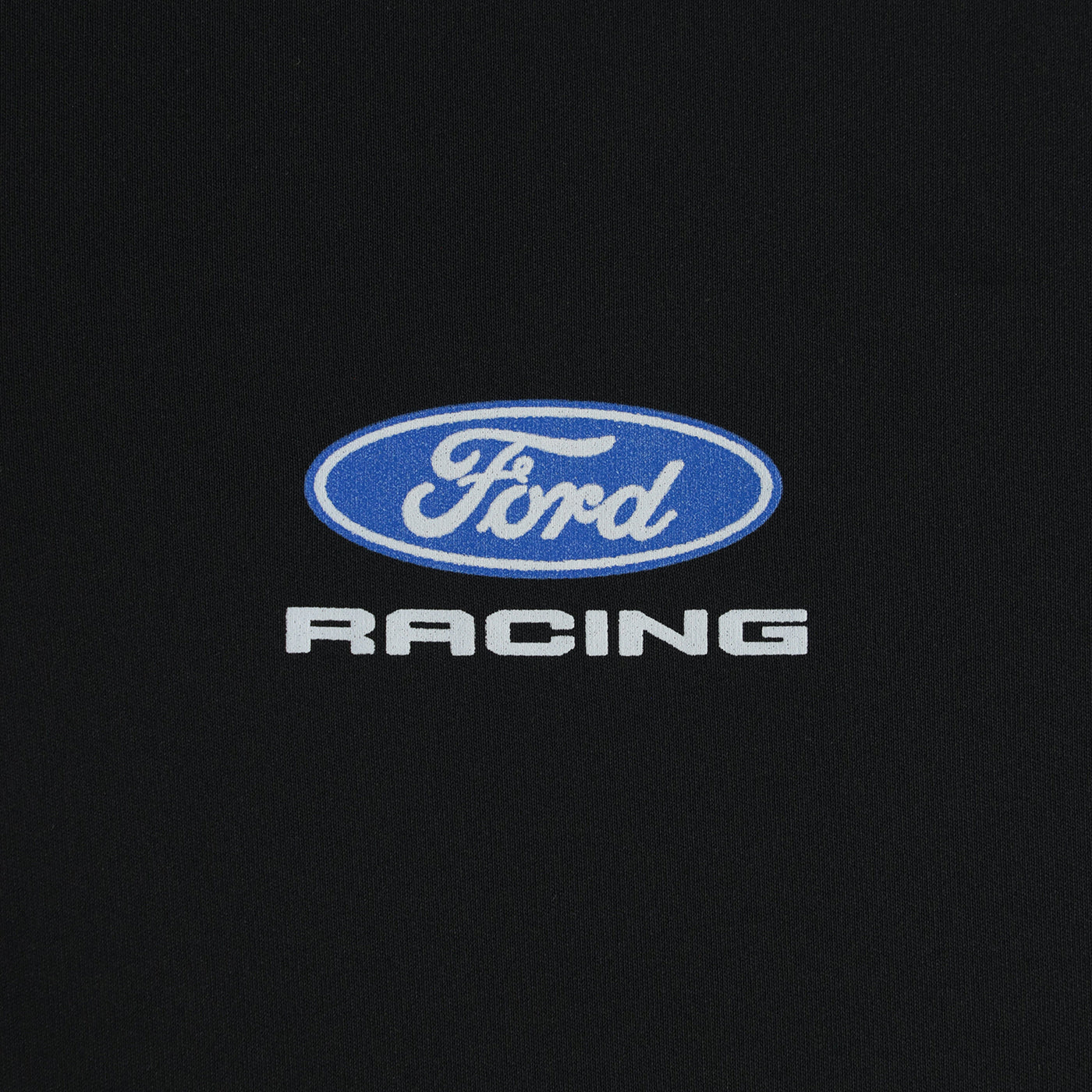 Ford Racing Logo Mens Black Polo Shirt - Image 4