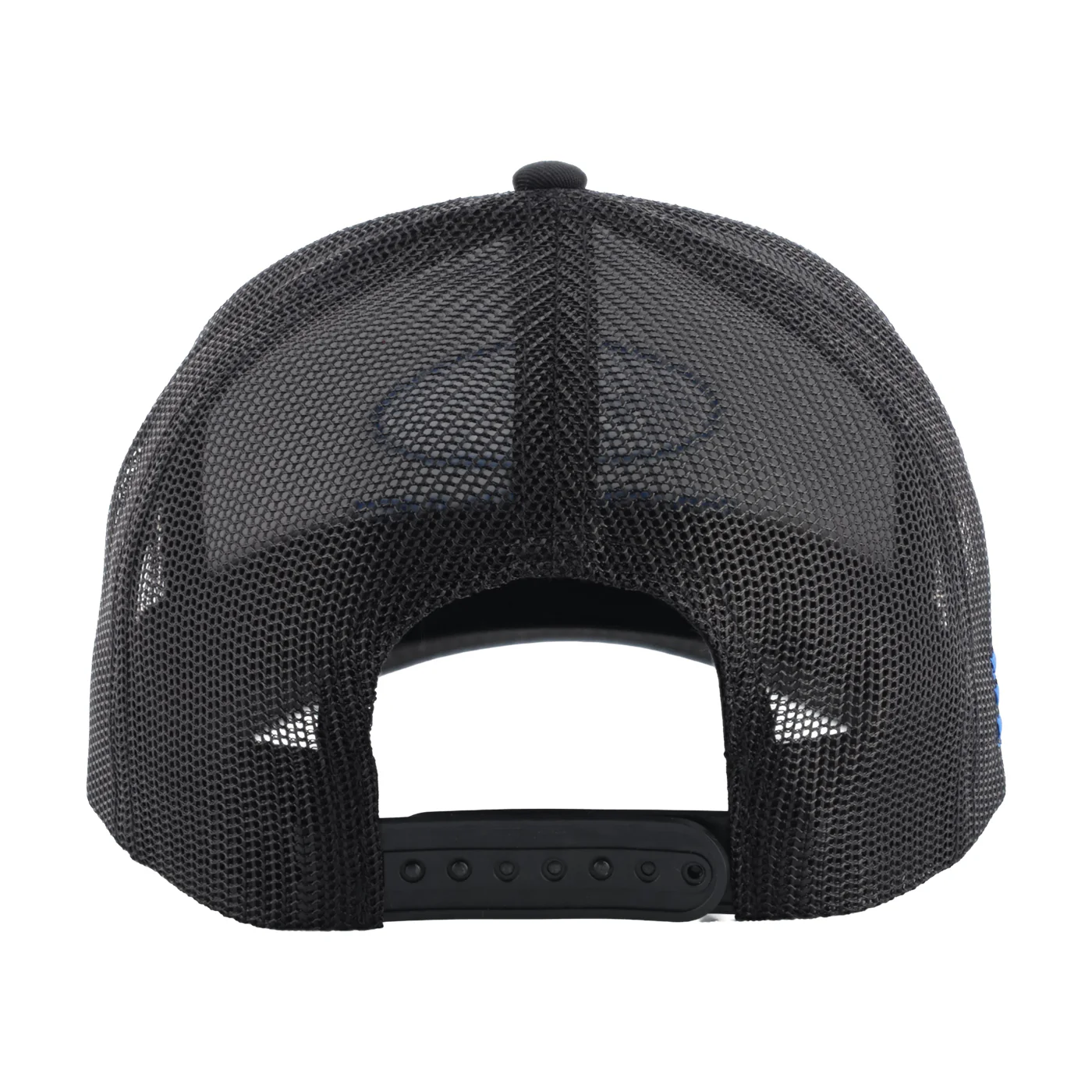Ford Racing Logo Black Mesh Snapback Hat - Image 2