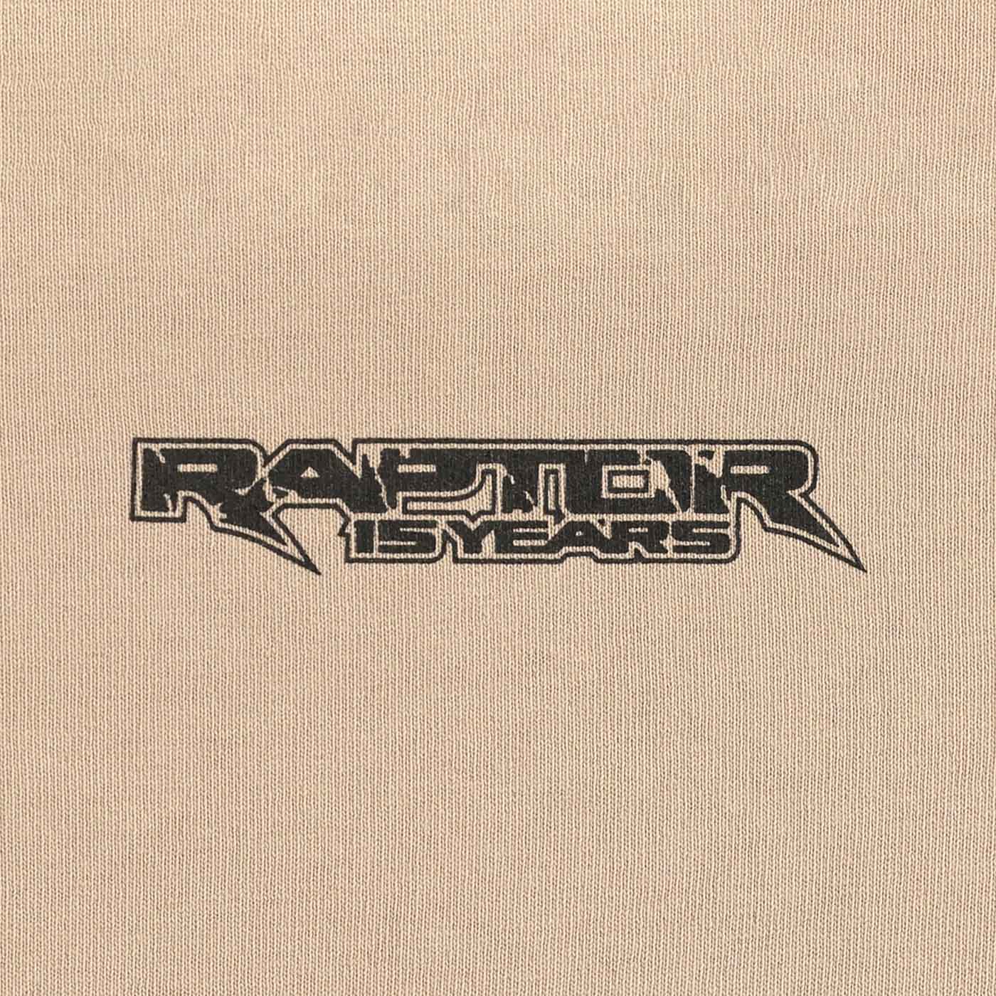 Ford Raptor Tan 15 Years of Raptor Short Sleeve T-Shirt - Image 4