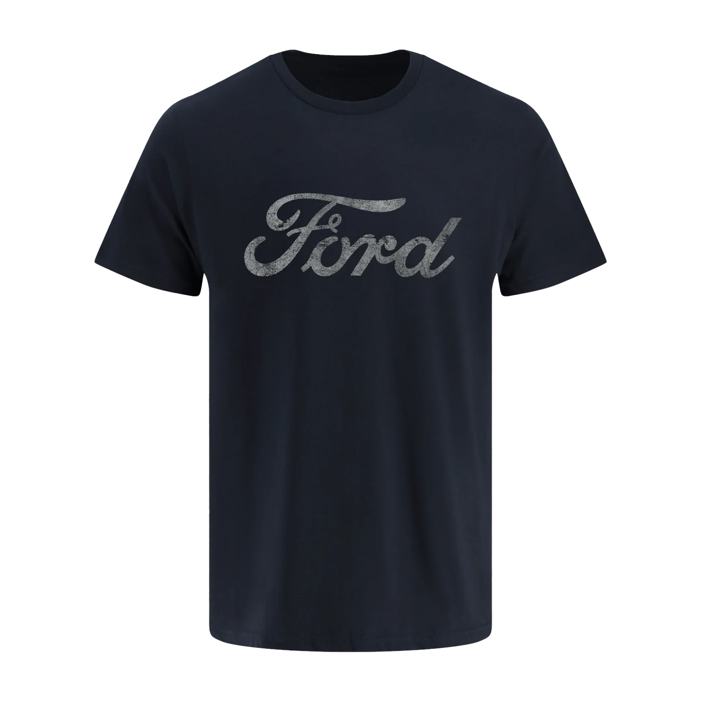 Ford Mens Distressed Script Short Sleeve T-Shirt - Image 7