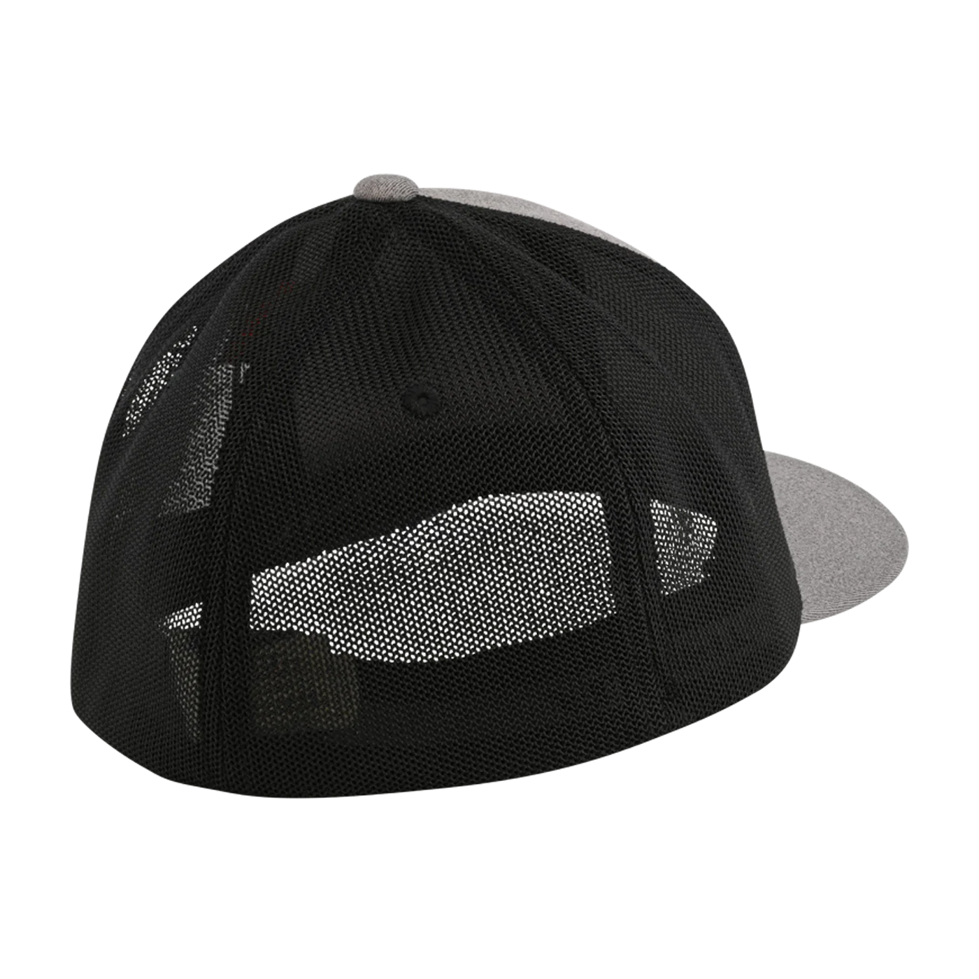 Ford Script Logo Gray & Black Stretch Fit Hat - Image 3