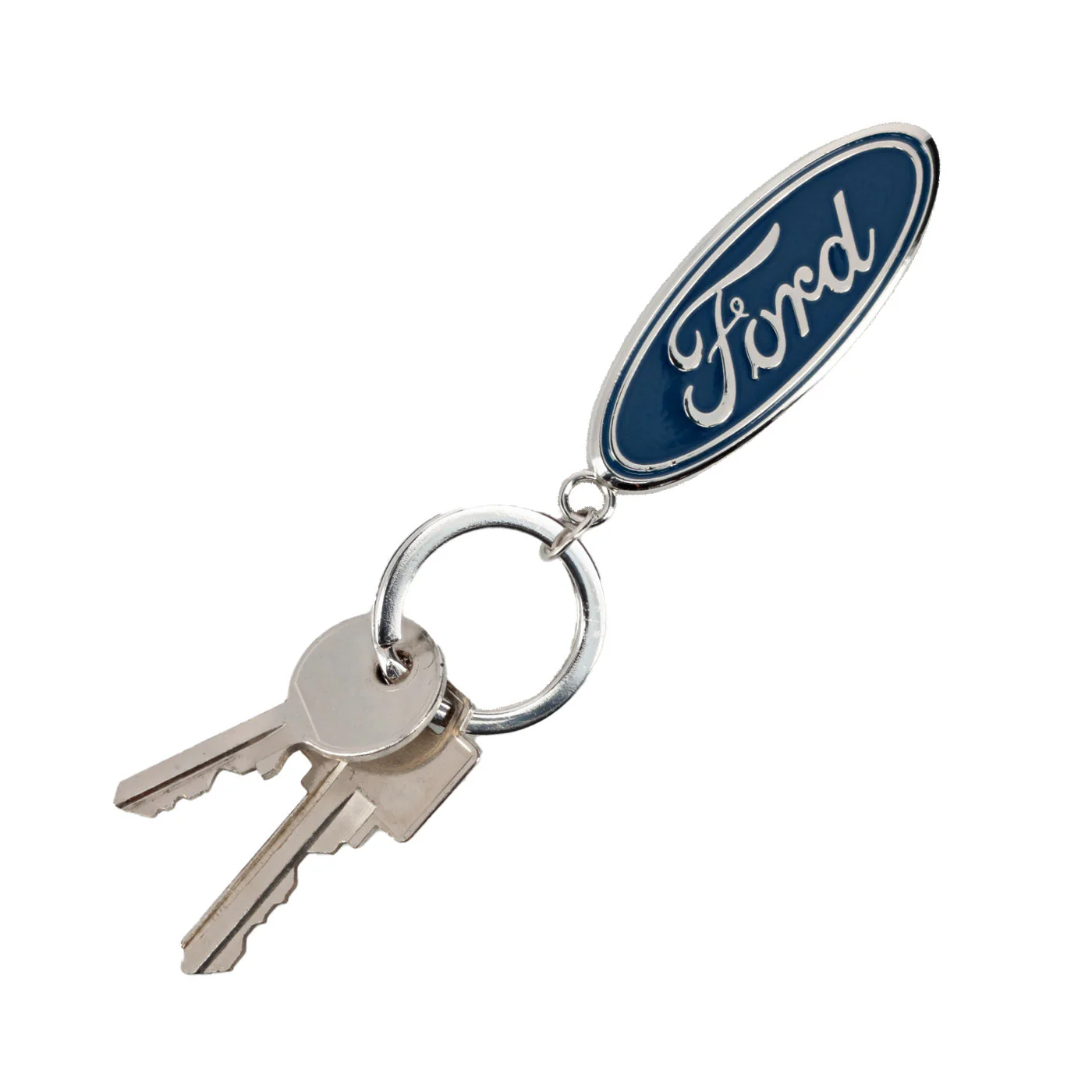 Ford Oval Blue Enamel Keychain - Image 4