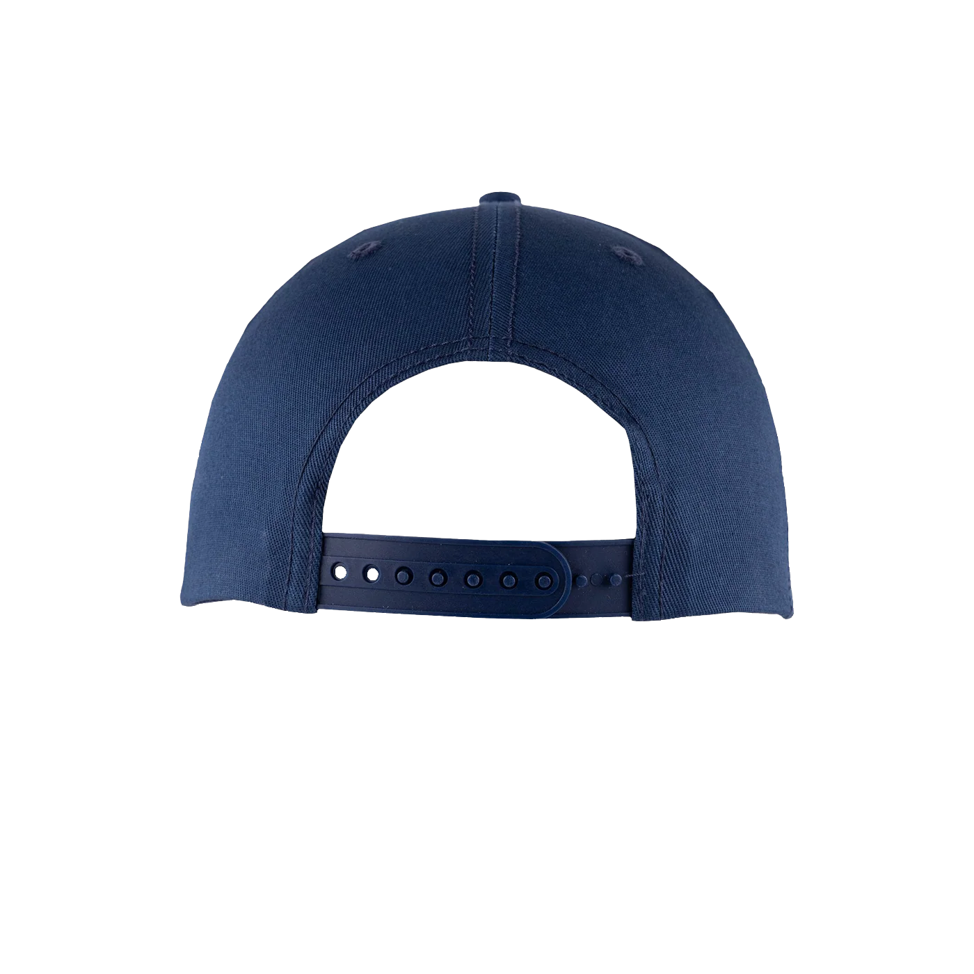 Ford Script Navy Blue & Red Outline Snapback Hat - Image 2