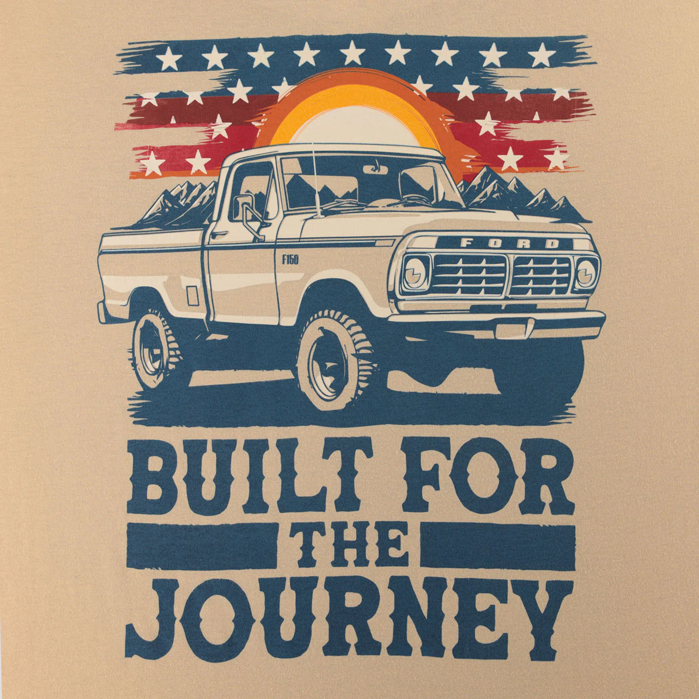 Ford F-150 Built for the Journey Mens Short Sleeve T-Shirt - Image 5