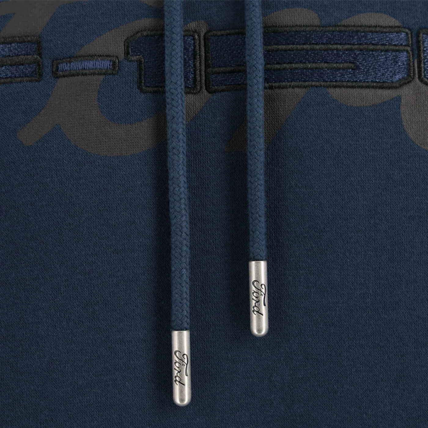 Ford F-150 Navy Blue Embroidered Fleece Hoodie - Image 3