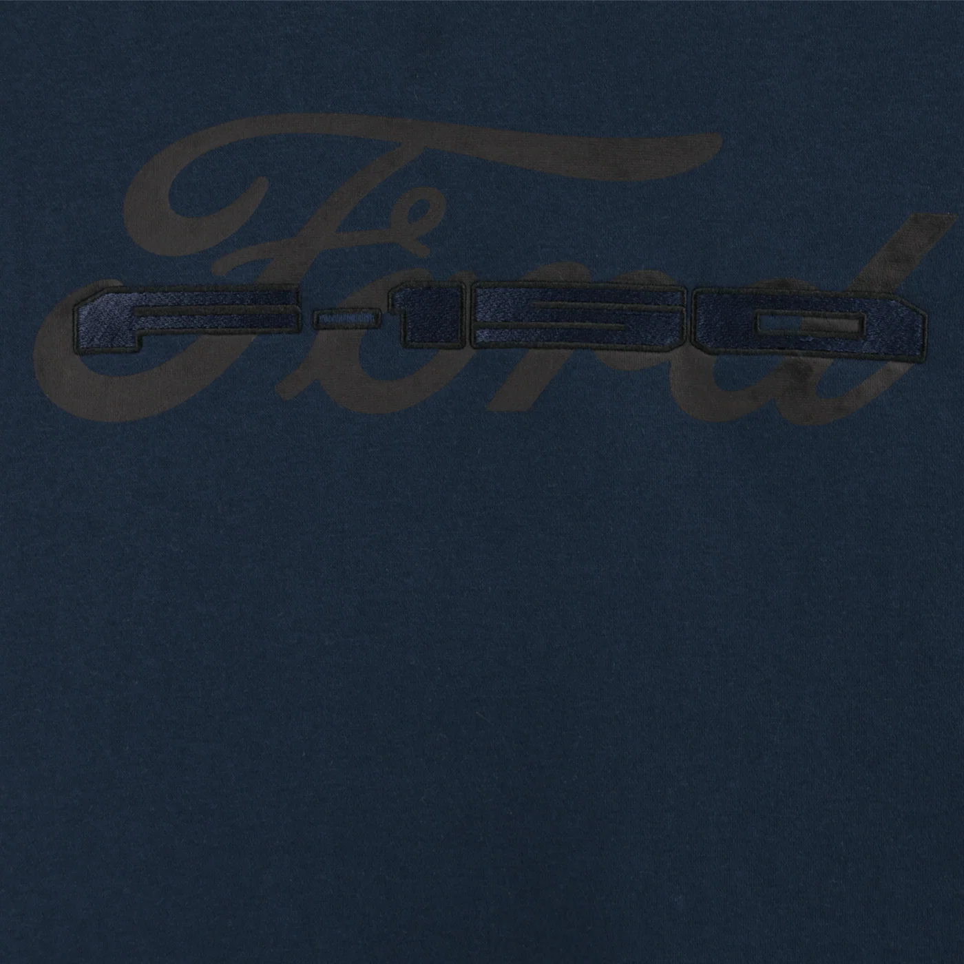 Ford F-150 Navy Blue Embroidered Fleece Hoodie - Image 4