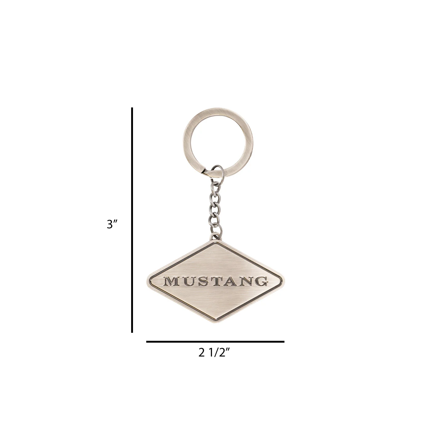 Ford Mustang Vintage 1964 Emblem Key Chain - Image 5