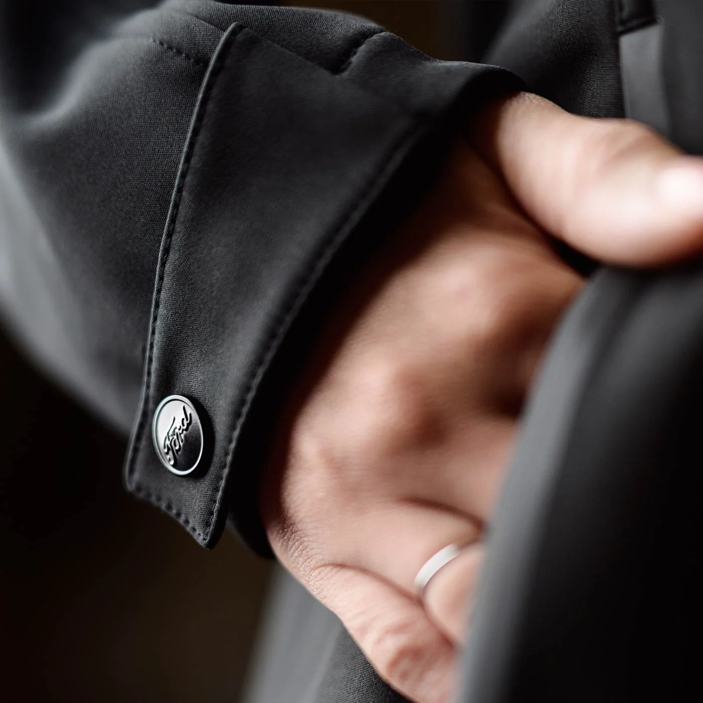 Ford Womens Blackout Softshell Fleece Jacket - Image 7