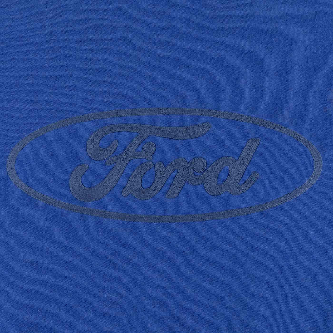 Ford x Brixton Number One Fleece Crewneck Sweatshirt - Image 3