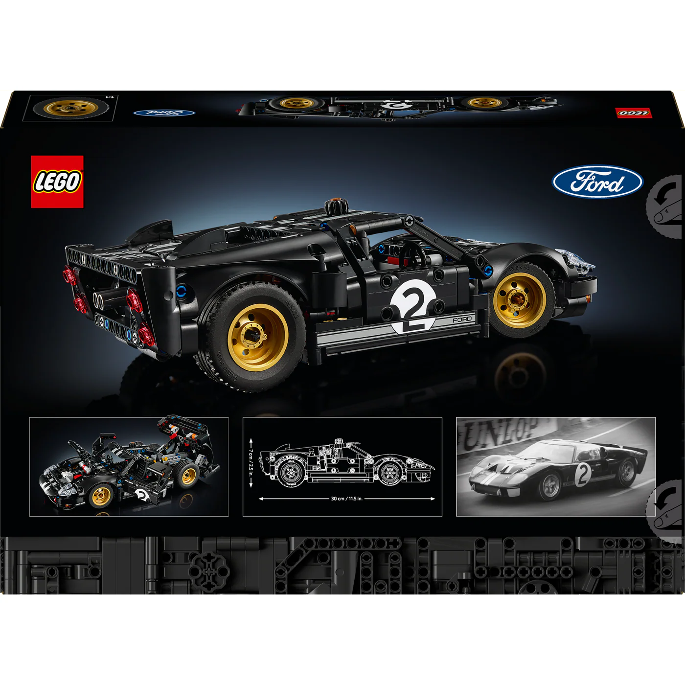 LEGO 1966 Ford GT40 MKII Race Car - Image 4