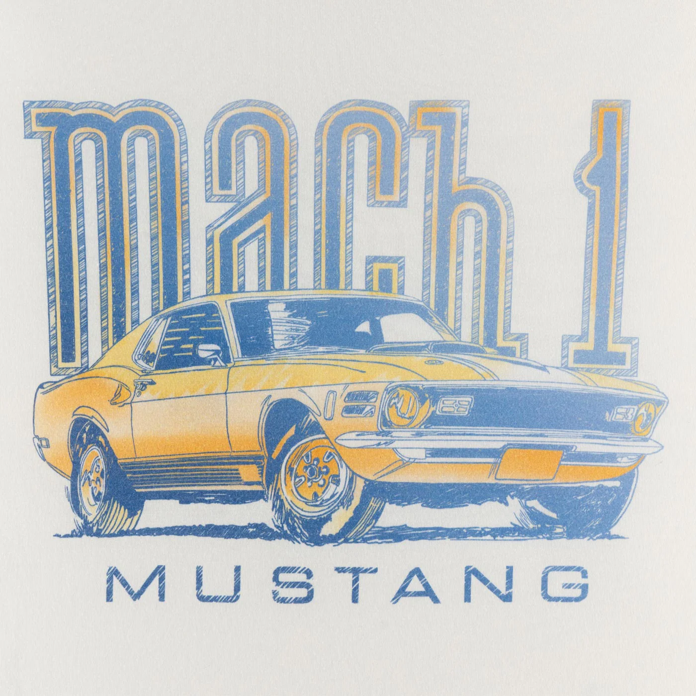 Ford Mustang Mach 1 Womens T-Shirt - Image 7
