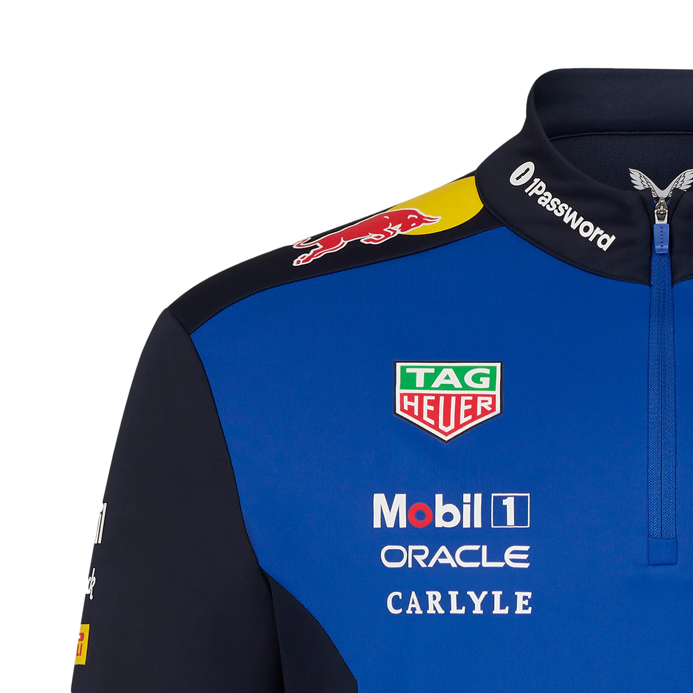 Oracle Red Bull Racing Team Replica Quarter Zip Pullover - Image 3