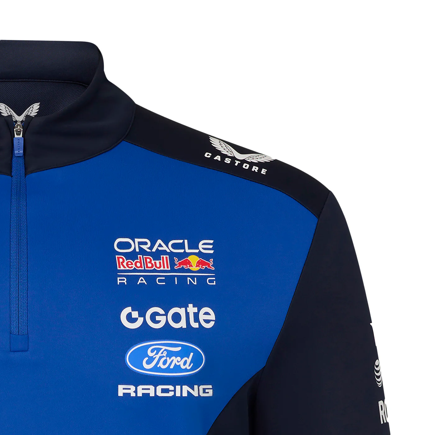 Oracle Red Bull Racing Team Replica Quarter Zip Pullover - Image 5
