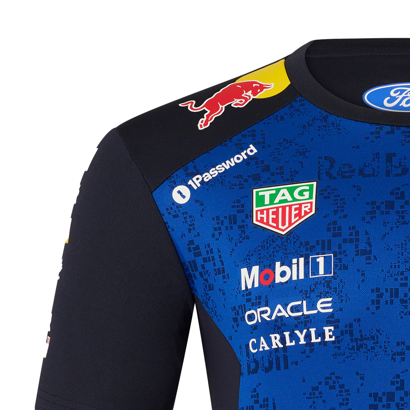 Oracle Red Bull Racing Team Replica Mens Short Sleeve T-Shirt - Image 3