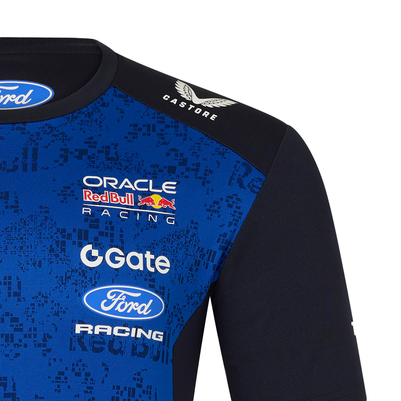 Oracle Red Bull Racing Team Replica Mens Short Sleeve T-Shirt - Image 4
